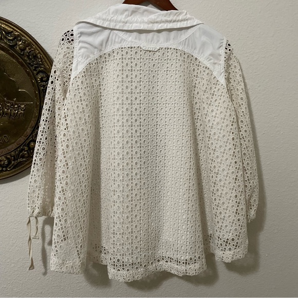 Anthropologie Hei Hei Eyelet Swing Jacket - Picture 11 of 11